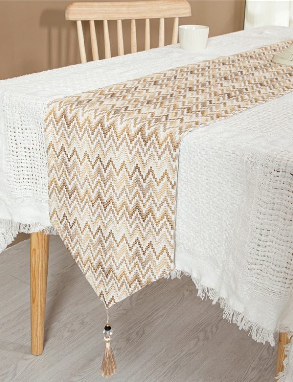 CHEMIN DE TABLE STRIPES