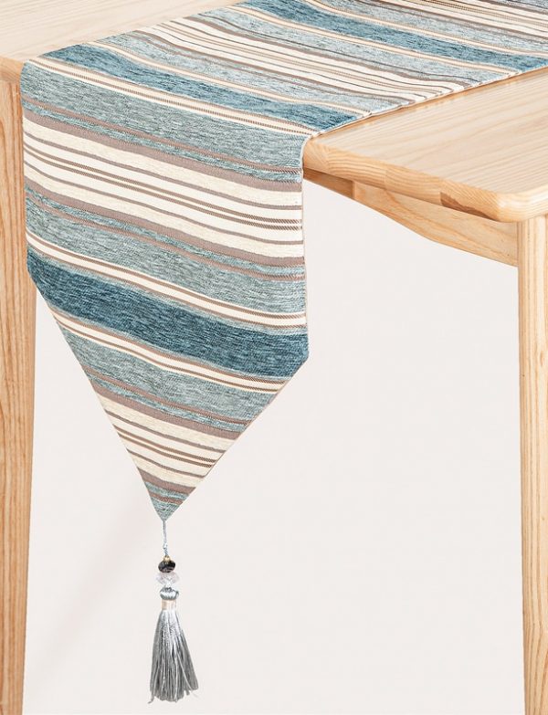 CHEMIN DE TABLE STRIPES