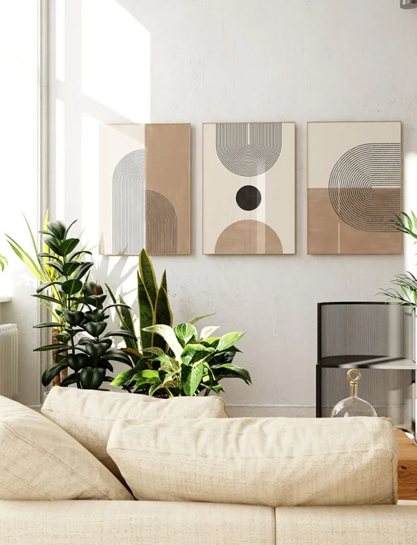 ABSTRACT GEOMETRIC – DÉCO MURALE INTÉRIEUR