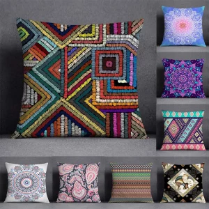 TAIE D'OREILLER MANDALA