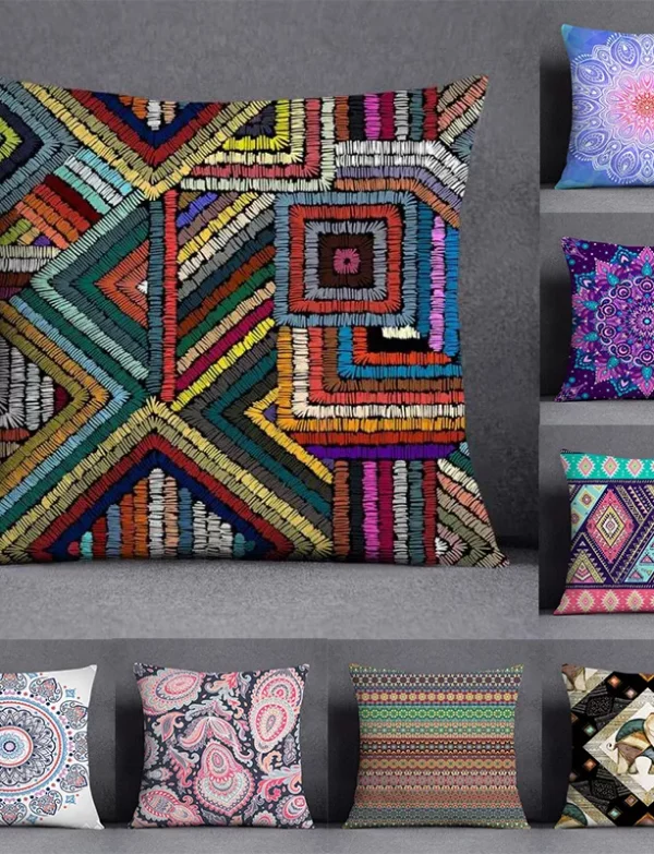 TAIE D’OREILLER MANDALA
